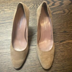 ENZO ANGIOLINI SUEDE NUDE PUMPS 8.5 M